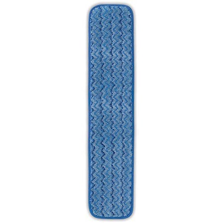 Hygen. RUBBERMAID HYGEN Microfiber Pads for Microfiber Mopping System - Blue Wet Pad - 18 FGQ41000BL00